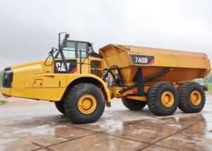 kloubovy dumper cat 740b