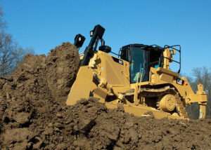 pasovy dozer cat d8t 3d