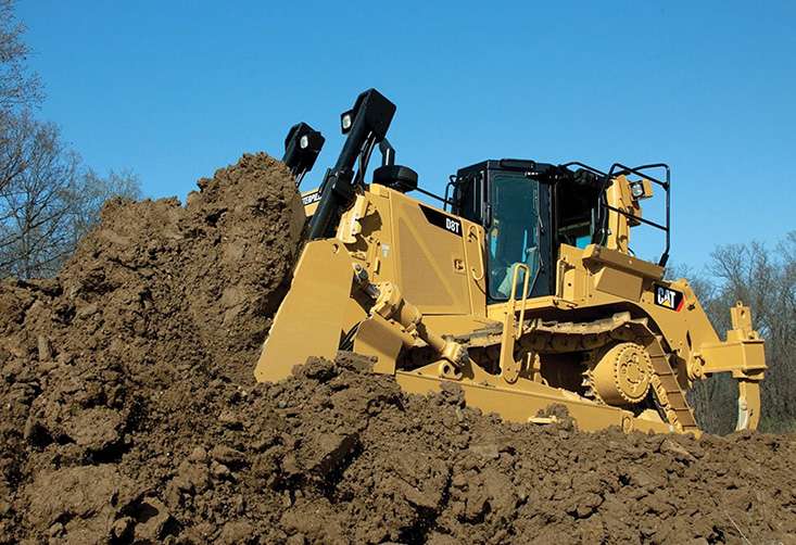 pasovy dozer cat d8t 3d